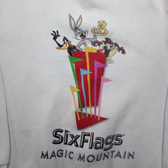 Vintage Six Flags Magic Mountain Crewneck Sweatshirt - Picture 1 of 4